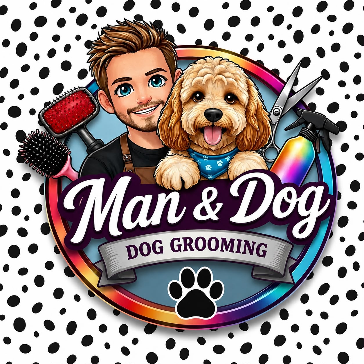 Man & Dog logo
